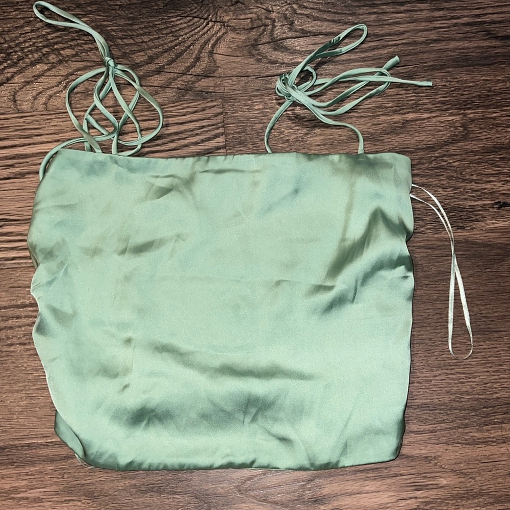 Urban outfitters satin tank top